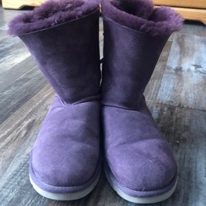 UGG purple boots